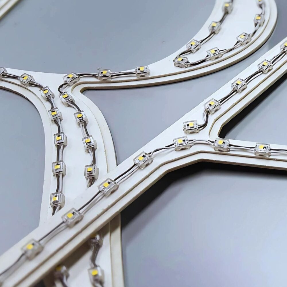 Produkcja reklam litery 3D podświetlane